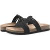 image:imageWhite Mountain Womens Halicore Slide Footbed SandalBlack Nubuck
