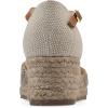 image:imageWhite Mountain Womens Maintain MiniHeel Espadrille SandalGold Fabric