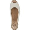 image:imageWhite Mountain Womens Maize Slingback Espadrille Wedge SandalNatural Fabric
