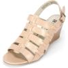 image:imageWHITE MOUNTAIN Corkscrew Womens Leather WedgeHoney