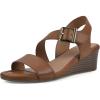 image:imageWHITE MOUNTAIN Womens Brux Strappy Wedge Sandal