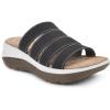 image:imageWHITE MOUNTAIN Womens Horizon Flat SandalBlack
