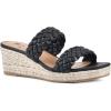 image:imageWHITE MOUNTAIN Womens Salvadora Platform Wedge SandalBlackSmooth