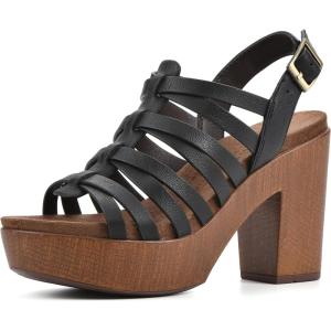 image:imageWHITE MOUNTAIN Womens Alliance Platform ClogBlackBurnSmooth