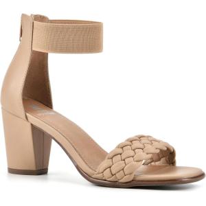 image:imageWHITE MOUNTAIN Womens Backer Block HeelCamelSmooth