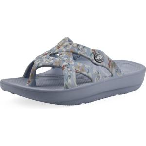 image:imageWhite Mountain Fom Recovery Womens Rip Cushioned SandalLtblue Floral Print