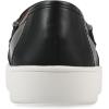 image:imageWhite Mountain Fom Recovery Womens Naathan Cushioned Penny LoaferBlack Burnished Smooth