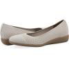 image:imageWhite Mountain Womens Florian Fly Knit Ballet FlatCream Fabric