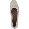 image:imageWhite Mountain Womens Florian Fly Knit Ballet FlatCream Fabric