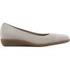image:imageWhite Mountain Womens Florian Fly Knit Ballet FlatCream Fabric
