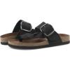 image:imageWhite Mountain Womens Harleta Braided Footbed SandalBlack Nubuck