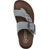 image:imageWhite Mountain Womens Harleta Braided Footbed SandalBlue Raspberry Suede