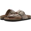 image:imageWhite Mountain Womens Harleta Braided Footbed SandalSandal Wood Suede