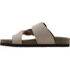 image:imageWhite Mountain Womens Harleta Braided Footbed SandalSandal Wood Suede