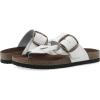 image:imageWhite Mountain Womens Harleta Braided Footbed SandalWhite Leather