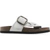 image:imageWhite Mountain Womens Harleta Braided Footbed SandalWhite Leather