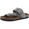 image:imageWhite Mountain Womens Harleta Braided Footbed SandalBlue Raspberry Suede
