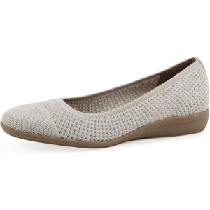 image:imageWhite Mountain Womens Florian Fly Knit Ballet FlatCream Fabric
