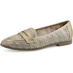image:imageWhite Mountain Womens North Penny LoaferLight Gold Smooth