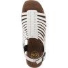 image:imageWhite Mountain Womens Barbea Gladiator Platform SandalWhite Smooth