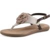 image:imageWhite Mountain Womens Lifey Floral SandalCream Multi Smooth
