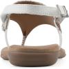 image:imageWhite Mountain Womens Lifted Thong SandalLight Taupe Snake Print Fabric