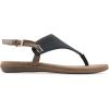 image:imageWhite Mountain Womens Lifted Thong SandalNavy Smooth