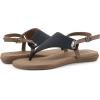 image:imageWhite Mountain Womens Lifted Thong SandalNavy Smooth