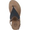 image:imageWhite Mountain Womens Lifted Thong SandalNavy Smooth
