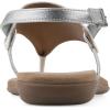 image:imageWhite Mountain Womens Lifted Thong SandalWhite Tumbled Smooth