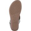 image:imageWhite Mountain Womens Lifted Thong SandalWhite Tumbled Smooth
