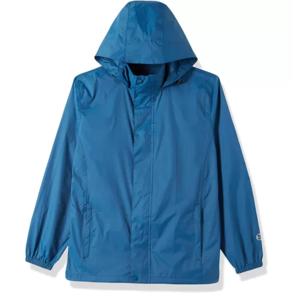 Outdoor Ventures Men's Rain Jacket Waterproof Lightweight Packable Rain Shell Raincoat with Hood for Golf Hiking Travel