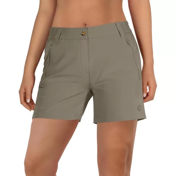 Outdoor Ventures Women's 5" Hiking Shorts Stretch Lightweight Golf Shorts