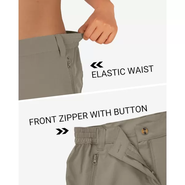 Outdoor Ventures Women's 5" Hiking Shorts Stretch Lightweight Golf Shorts
