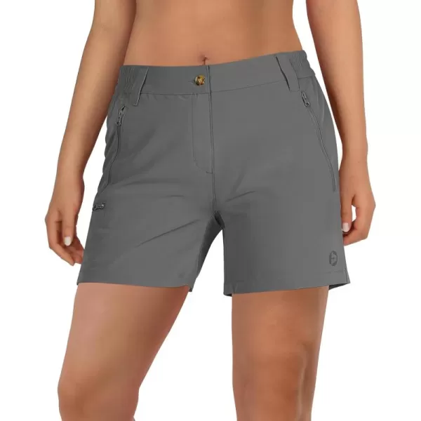 Outdoor Ventures Women's 5" Hiking Shorts Stretch Lightweight Golf Shorts
