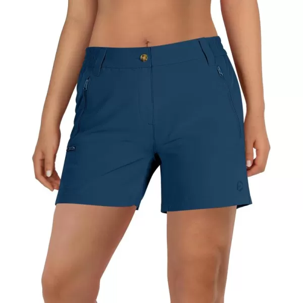 Outdoor Ventures Women's 5" Hiking Shorts Stretch Lightweight Golf Shorts