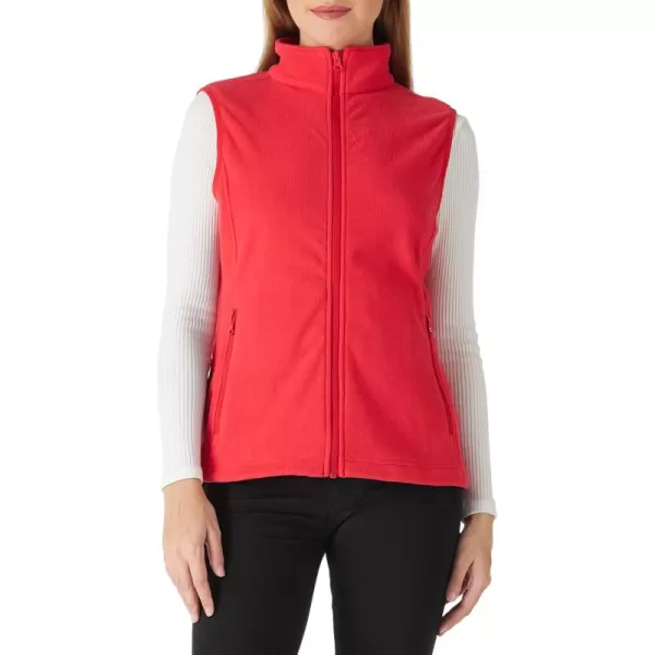 Outdoor Ventures Women’s Fleece Vest, Zip Up Lightweight Soft Running Vest Outerwear Sleeveless with Pockets