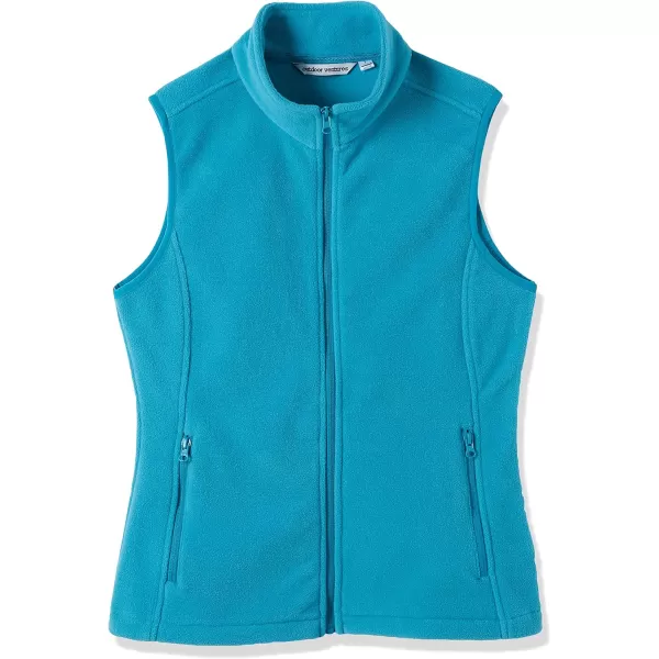 Outdoor Ventures Women's Polar Fleece Zip Vest Outerwear with Pockets,Warm Sleeveless Coat Vest for Fall &amp; Winter