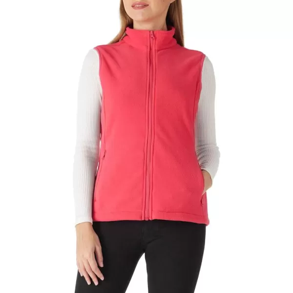 Outdoor Ventures Women's Polar Fleece Zip Vest Outerwear with Pockets,Warm Sleeveless Coat Vest for Fall &amp; Winter