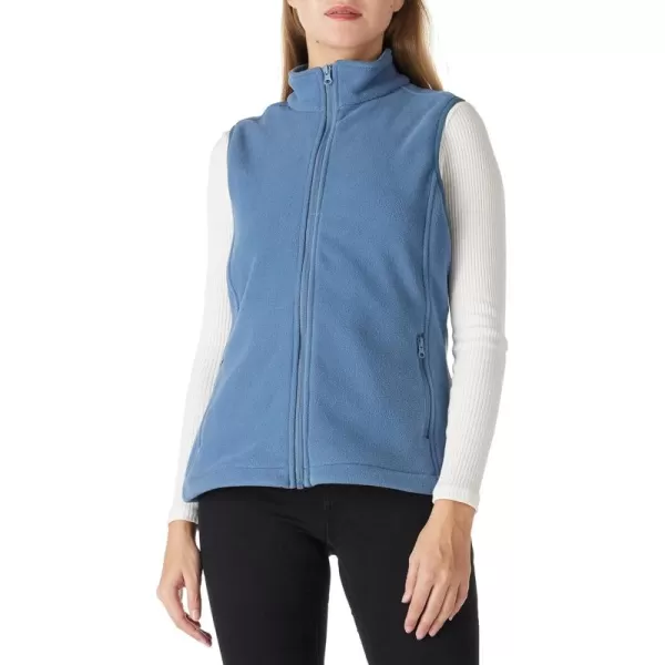 Outdoor Ventures Women's Polar Fleece Zip Vest Outerwear with Pockets,Warm Sleeveless Coat Vest for Fall &amp; Winter