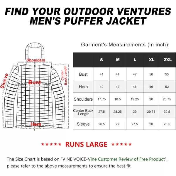 Outdoor Ventures Men's Arctic Full Zip Jacket New Technology Warm Winter Jacket,Dark Grey Marl,US XS /Tag size S
