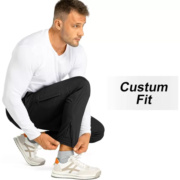 Outdoor Ventures Men's Cycling Pants Quick Dry Breathable Stretch Athletic Pants for Biking Golf Hiking Jogging