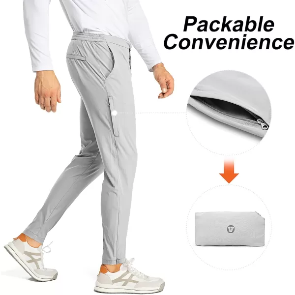 Outdoor Ventures Men's Cycling Pants Quick Dry Breathable Stretch Athletic Pants for Biking Golf Hiking Jogging