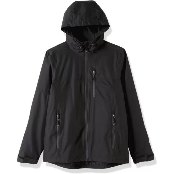 Outdoor Ventures Men's Packable Rain Jacket Waterproof Windbreaker Lightweight Raincoat with Hood