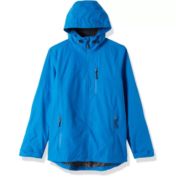 Outdoor Ventures Men's Packable Rain Jacket Waterproof Windbreaker Lightweight Raincoat with Hood