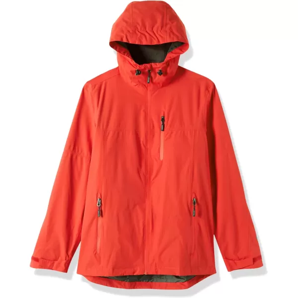 Outdoor Ventures Men's Packable Rain Jacket Waterproof Windbreaker Lightweight Raincoat with Hood