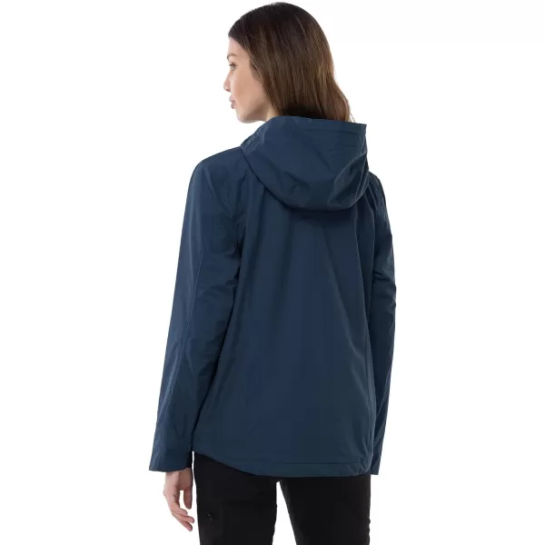 Outdoor Ventures Packable Rain Jacket Women Lightweight Waterproof Raincoat with Hood Cycling Bike Jacket Windbreaker