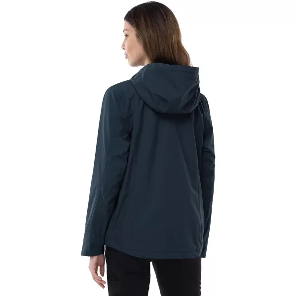Outdoor Ventures Packable Rain Jacket Women Lightweight Waterproof Raincoat with Hood Cycling Bike Jacket Windbreaker