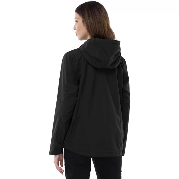 Outdoor Ventures Packable Rain Jacket Women Lightweight Waterproof Raincoat with Hood Cycling Bike Jacket Windbreaker