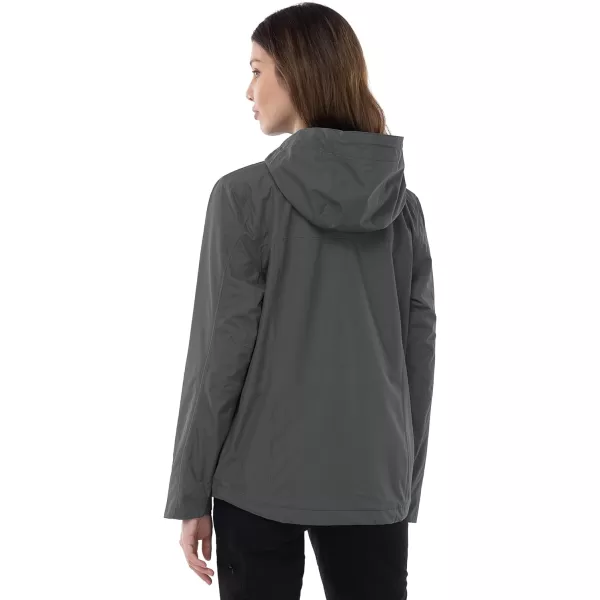 Outdoor Ventures Packable Rain Jacket Women Lightweight Waterproof Raincoat with Hood Cycling Bike Jacket Windbreaker